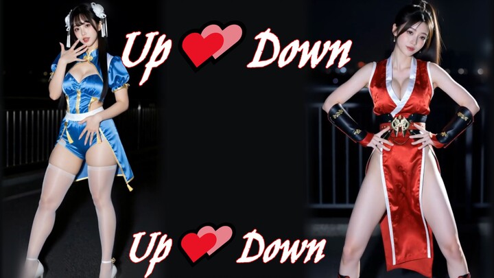 Chun Li or Fire Woman? "Up Down" Pelvic Dance