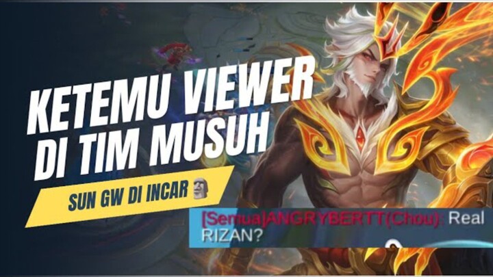 Saat Murid Sun RIZAN Bertemu Gurunya di Solo Rank | Mobile Legends