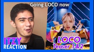 ITZY “LOCO” M/V Teaser 1 & 2 REACTION!!
