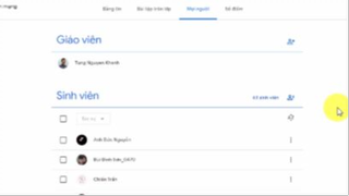 Thêm trợ giảng cho lớp học Google classroom
