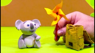 Koala toys cartoon - BabyClay animals