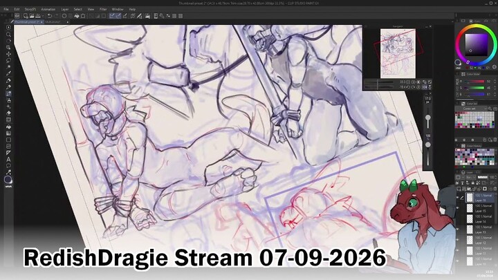 Redishdragie stream 07-09-2026 X4 C