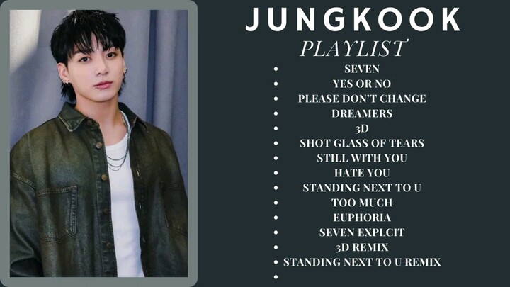 JUNGKOOK PLAYLIST