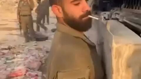 Armored vehicle crew manually installs the Tigress’ side armor plate (Watch your lumbar spine—do not