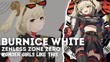 Emang boleh secantik ini kalau Burnice White joget 😋☝