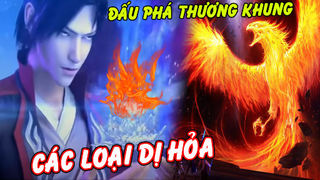 Tổng Hợp Các Loại Dị Hỏa Trong Đấu Phá Thương Khung Phần 1 | Tiêu Viêm Sẽ Có Bao Nhiêu ?