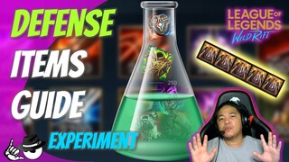 Wild Rift Tutorial Item Guide Defense Explained Experimented