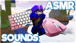 Keyboard + Mouse Sounds ASMR | Hypixel Bedwars