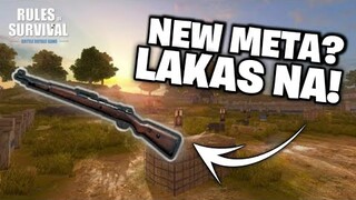 NEW META SNIPER RIFLE LAKAS NA! | RULES OF SURVIVAL