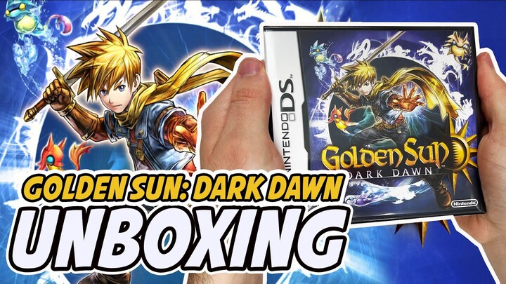 Golden Sun: Dark Dawn (Nintendo DS) Unboxing