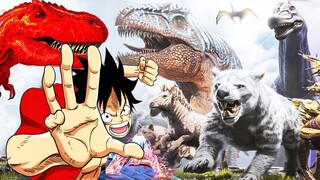 Luffy Mũ Rơm Khổng Lồ Nhưng Lại Trong Thế Giới Khủng Long Đầy Nguy Hiểm - ARK MODS TẬP 1