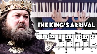 Game of Thrones - The King's Arrival Advanced Piano Cover with Sheet Music