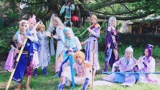 [Rainbow Cat and Blue Rabbit Seven Heroes Cosplay Feature Film] Life is only a hundred years