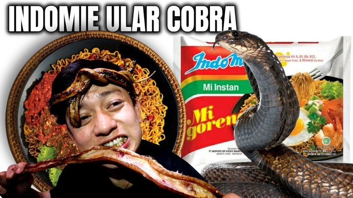 INDOMIE PALING BER*CUN DI DUNIA! INDOMIE ULAR COBRA.
