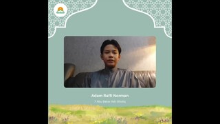 📖One Day One Dalil📖1️⃣Day 01 (Oleh : Adam Raffi Norman). (Kelas : 7 Abu Bakar Ash-Shiddiq).