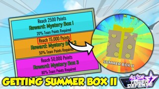 10 HOURS GRIND | GETTING 15,000 POINTS SUMMER BOX II | ROBLOX ALL STAR TOWER DEFENSE