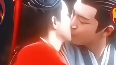 I'm definitely into this couple, even their kiss is so domineering, hahahaha