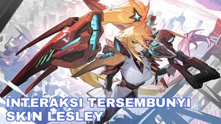 interaksi skin aspirant lesley yang wajib kalian tau | Mobile legends bang bang