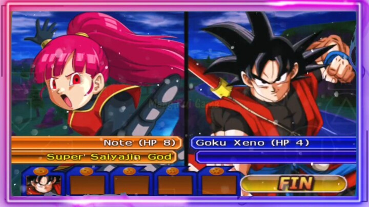 NOTE SSJ GOD VS GOKU XENO (BASE) - DB MOD ANDROID GAMEPLAY