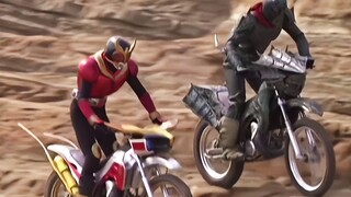 25 years have passed, and Kuuga's motorcycle scenes are still at the top level.