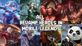 All Heroes Revamped List since s1 - s15  I PART 1 I Mobile Legends
