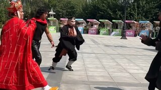 喂？110吗？我要报警，我看到步惊云和唐生师徒四人一起围殴关羽。