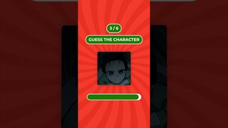 Guess 6 Demon Slayer characters in 3 seconds !