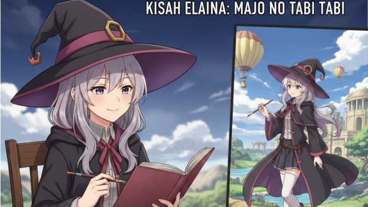 Elaina, majo no tabi tabi kisah singkat