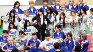 عائلة JYP! ITZY، STRAYKIDS، NMIXX، كيم دا-هيون من TWICE، وXdinaryHeroes يلتقطون صورة جماعية معًا بعد
