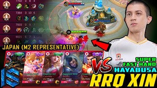 RRQ XIN TOTALLY DESTROYED JAPAN M2 REPRESENTATIVE (10S FROST GAMING) IN RANK ~ MOBILE LEGENDS