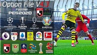 วิธีลง Option File V4/4.1/4.2/4.3 PES 2020 LITE PC