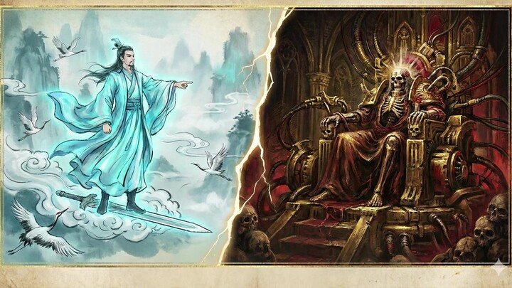 นักบ่มเพาะขั้นฮว่าเสินถกธรรมกับจักรพรรดิ แต่จักรพรรดิกลับเงียบไม่เอ่ยวาจา