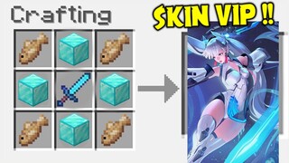 MÌNH CHẾ TẠO THÀNH CÔNG SKIN VIP NHẤT LIÊN QUÂN TRONG MINECRAFT !! *SKIN NÀY 3 TRIỆU ĐẤY ??*