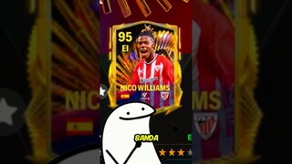 TOP 5 TOTS LALIGA DE FC MOBILE 24 #shorts