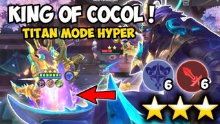 KING OF COCOL IS BACK !! MARTIS ASTRO HYPER TITAN MODE !! MAGIC CHESS MOBILE LEGEND COMBO TERBARU