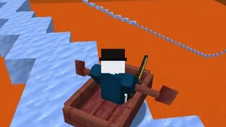 Minecraft：极速划船，惊险刺激！!