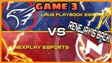 (GAME 3) PLAYBOOK ESPORTS VS NEXPLAY ESPORTS | MPL SEASON 7 | MLBB!