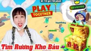 Chị Vê Và Anh Đức Cùng Đào Kho Báu Tìm Rương Vàng Cực Hài | Play Together | Vê Vê Official