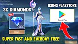 3K DIAMONDS SUPER FAST AND FREE EVERYDAY! FREE DIAMONDS! LEGIT! HOW?! | MOBILE LEGENDS 2023