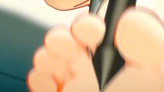 Appreciation of the prison liquid foot animation (abstract)