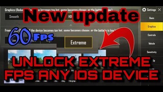 *NEW UPDATE* UNLOCK EXTREME FPS | IPAD/IPHONE 60FPS NO JAILBREAK | GFX TOOL FOR IOS DEVICE