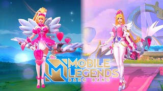 Miya Revamped Sweet Fantasy Valentines Skin VS OLD Skill Effects MLBB