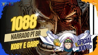 ONE PIECE 1088 NARRADO COMPLETO - GARP E KOBY