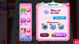CANDY CRUSH SAGA LEVEL 139 (NEW VERSION)