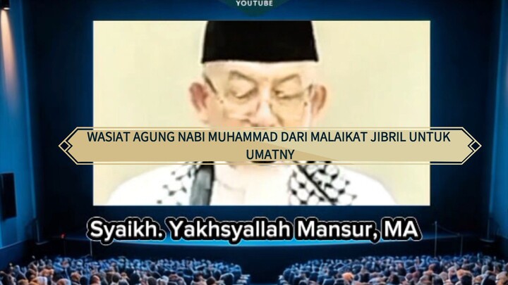 INILAH WASIAT AGUNG Rasulullah ﷺ kepada umatnya. JANGAN SAMPAI KAMU GAK TAHU INI.