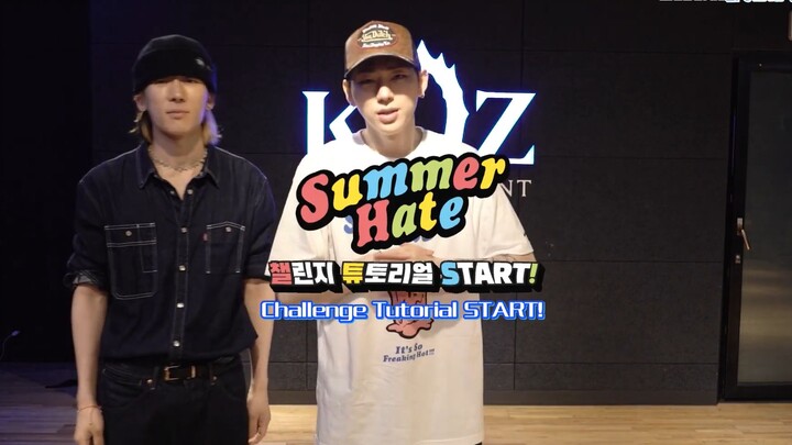 【ZICOokie】【ZICO Dance Tutorial with Subtitles】Summer Hate Challenge Dance Tutorial