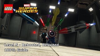 #5 Rebooted, Resuited 100% Guide - LEGO Marvel Super Heroes