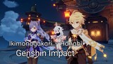 Genshin Impact Op/Ed anime lyrics | Ikimono Gakari - Hanabi