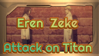 When Eren Met Zeke… / Good acting of Eren | Attack on Titan Last Season EP 15