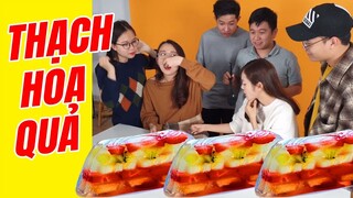 KỀN KỀN ĂN THẠCH HOA QUẢ TỪ BẾP CỦA HẢI YẾN VÀ HẠNH CHEE